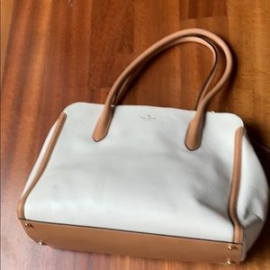 Kate Spade white large purse